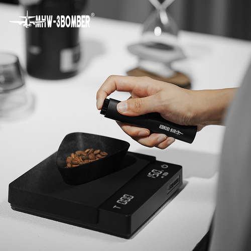 轰炸机铝合金称豆盘咖啡秤豆碟