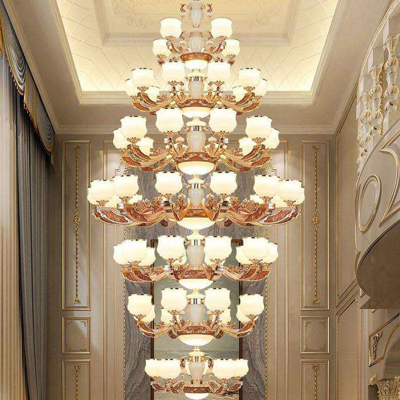 新中式锌合金大吊灯复式楼别墅客厅中空楼大吊灯餐厅灯卧室灯具,农机/农具/农膜,播种栽苗器/地膜机,淘宝优惠券,粉丝福利购,淘宝优惠卷