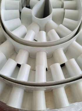 白色PU传送输送带FDA认证 PVC/PU 裙边挡板运输带型号