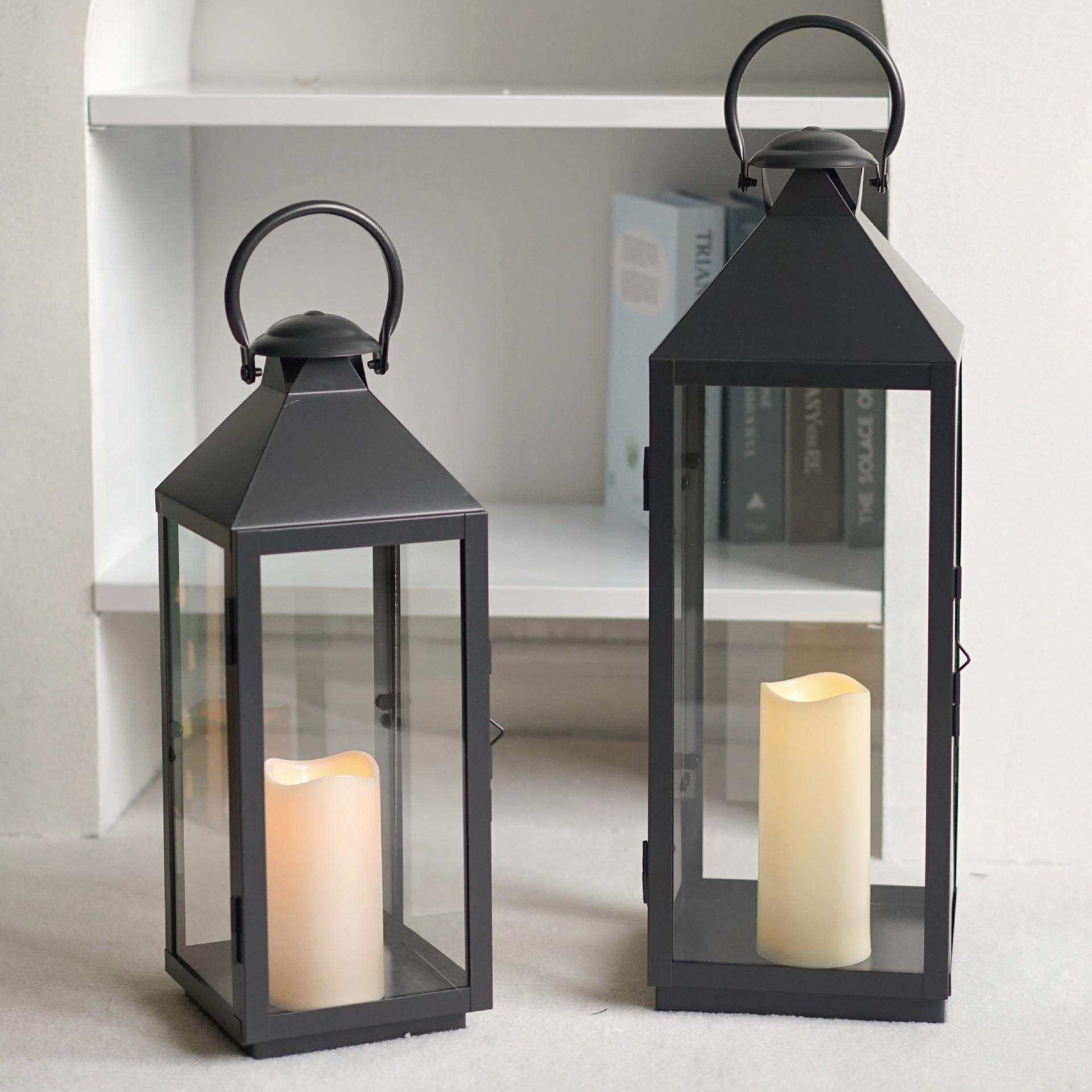 欧式风灯铁艺烛台摆件落地玻璃罩户外防风手提电子蜡烛婚庆装饰,农机/农具/农膜,播种栽苗器/地膜机,淘宝优惠券,粉丝福利购,淘宝优惠卷