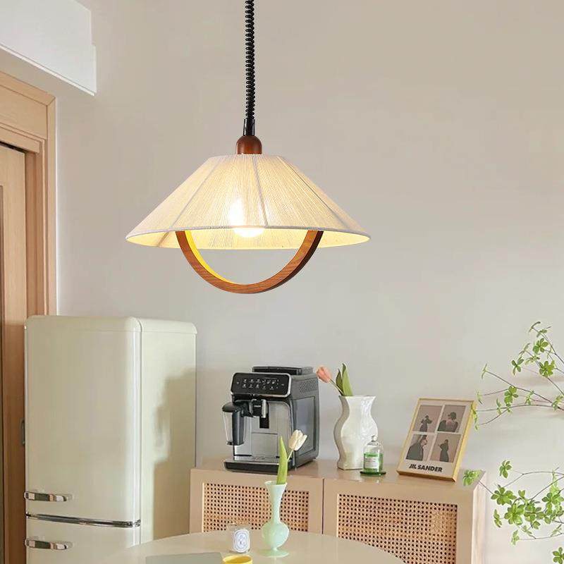 法式复古麻绳吊灯日式极简伸缩餐厅灯民宿卧室中古原木餐桌升降灯,农机/农具/农膜,播种栽苗器/地膜机,淘宝优惠券,粉丝福利购,淘宝优惠卷