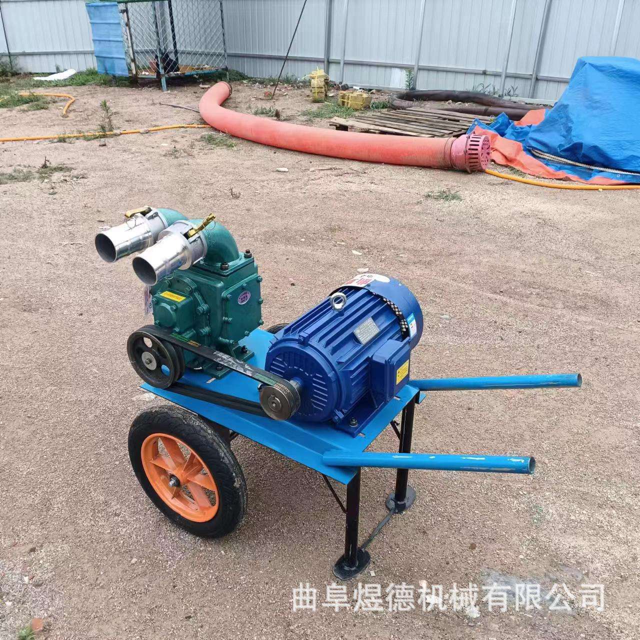 养殖场抽粪泵 220V380V电机柴油机排污排水泵