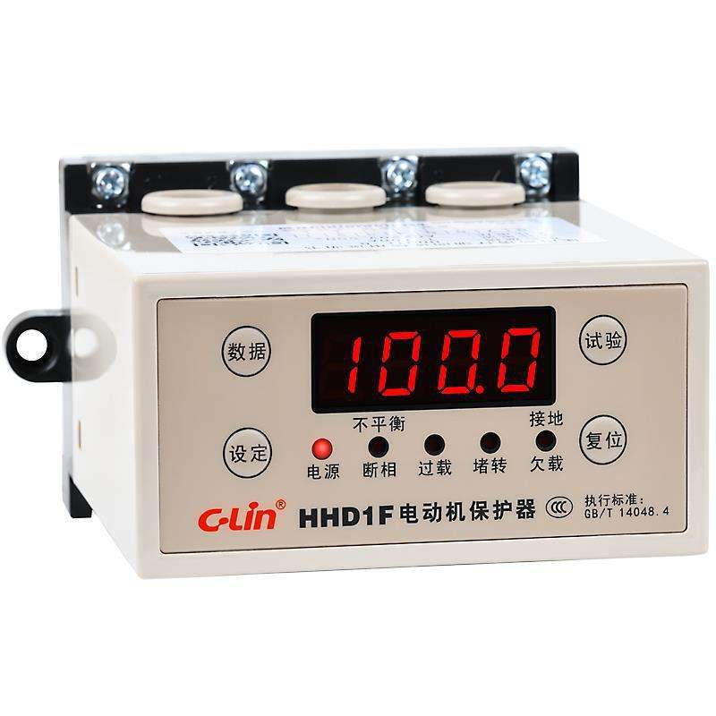 欣灵智能电动机综合保护器HHD1F-A/B/C 三相电机水泵缺相过沐雨原