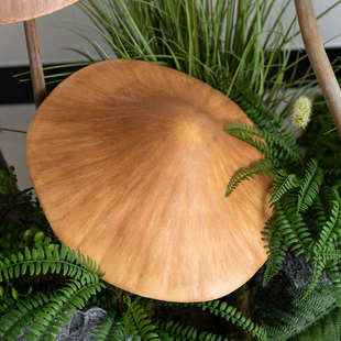 仿真蘑菇石头摆件草坪造景材料别墅花园庭院户外园林景观装饰摆设