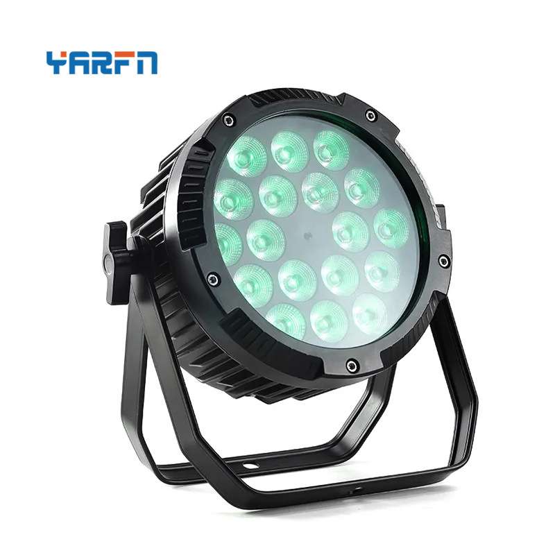 18*10W全彩平板帕灯铸铝par灯 IP5 LED 舞台染色灯婚庆频闪效果灯