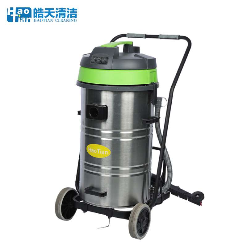 皓天110升大功率工业吸尘器酒店工厂地坪用吸水机水满自动断