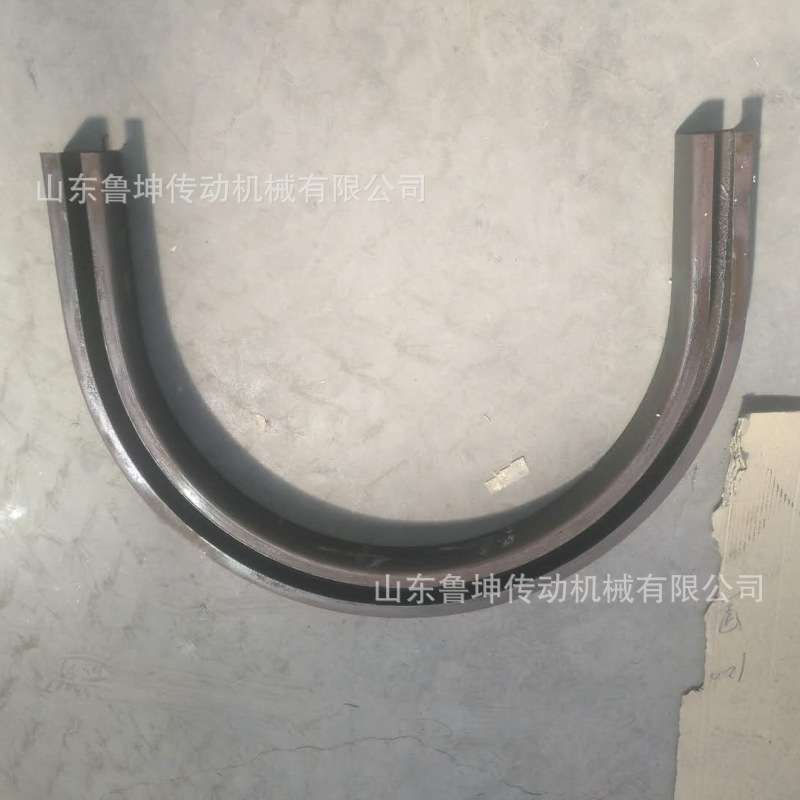 圆弧直线导轨 弧形导轨 水平弯轨 U型半圆弧线曲线导轨 链条导轨