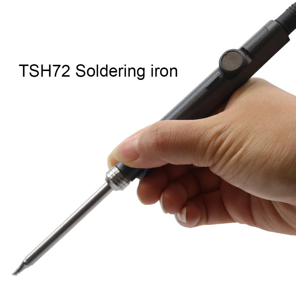 SH72便携迷你电烙铁65W防滑手柄恒温可调220-400度焊台元件拆装