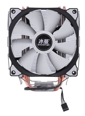 新品SNOWMAN MT-j4 CPU Cooler Master 5 Direct Contact Heatpip