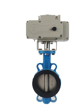 极速电动蝶阀D971X软密封对夹开关调节D304不锈钢暖通污水DN40-20