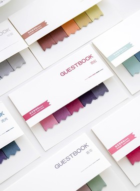 极速100Sheets/pack Colorful Syticky Notes Memo Pad Notepad I