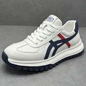 男款 真皮透气软底男鞋 2026春季 德训休闲运动鞋 2538 新款 轻便阿甘鞋