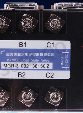美格尔三相固态继电器MGR-3 032 38150Z直流控交流150A MGR-3 SSR