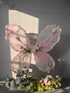 巨型蝴蝶结气模商场美陈装饰布置室外婚庆拍照打卡装置