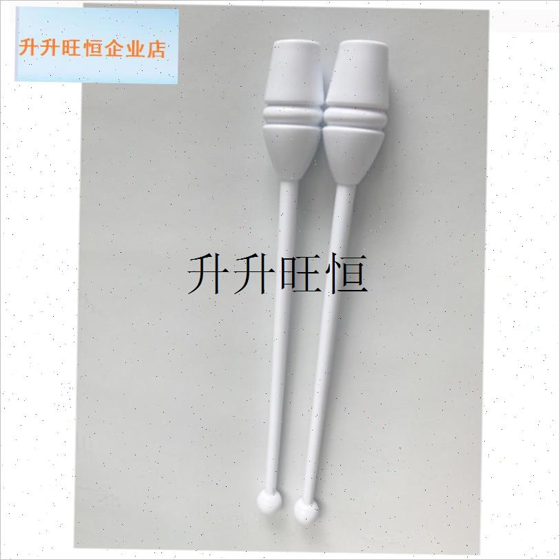 艺术体操棒韵律舞蹈道具训练体操棒比赛纯色I35cm45cm锻炼器械道,