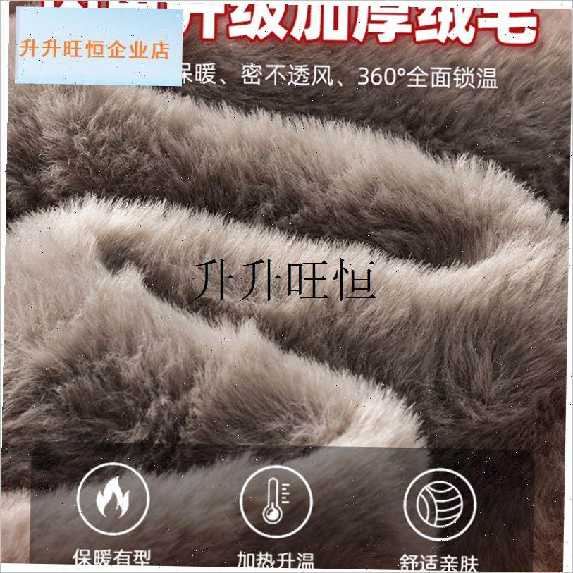 蒙冬季老年人棉裤男款外穿w加厚休闲裤东北中年爸爸加绒保暖裤子,