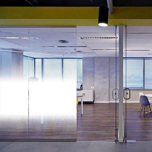 双向渐变膜玻璃装饰贴膜圆点玻璃膜两头渐变隔断玻璃门似法砂膜