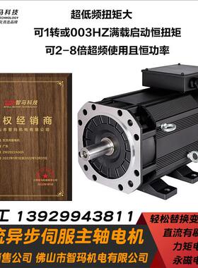 江苏智马厂家销售ZMYB-380-180三相主轴异步伺服电机替代变频马达