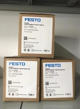 德国FESTO阀岛VTUG-18-SR8-B1T-G38-DT-Q8S-AL，订货号572230