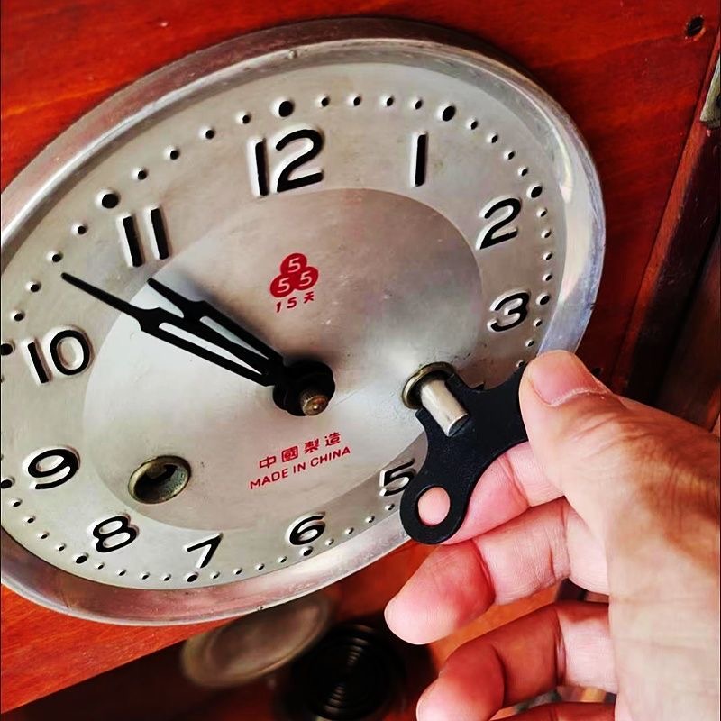 老式钟表配件挂钟落地钟闹钟钥匙适配康巴斯三五开三五发条钥匙