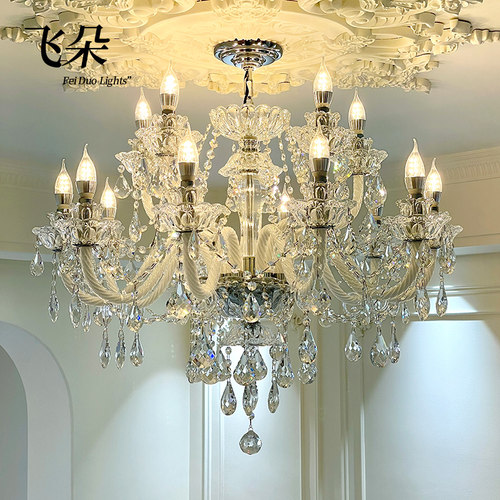 飞朵法式水晶吊灯包安装