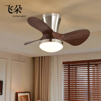 飞朵法式中古风吊扇灯卧室灯具