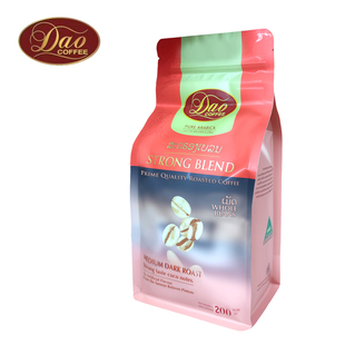 混优波罗芬高原豆 包中深烘意式 老挝原装 进口DAO牌拼配咖啡豆200g