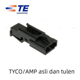 TE接插件1563190 1TYCO2孔护套电子连接器AMP泰科有配套端子可选