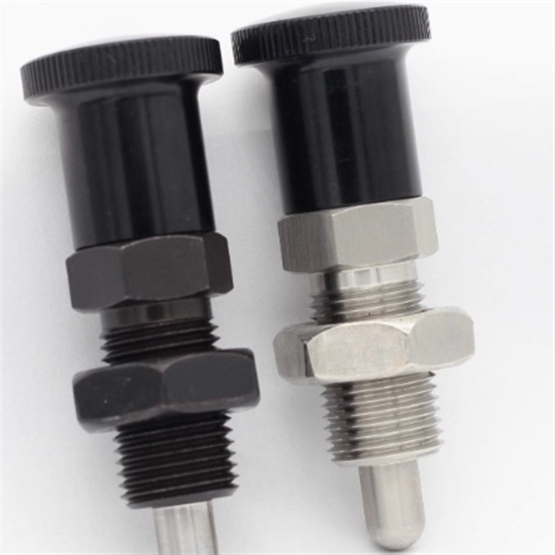 ZAQ51/ZAQ61旋钮柱塞 自锁型带卡锁分度锁PMXYAS/PMXYKS6 8 10 12