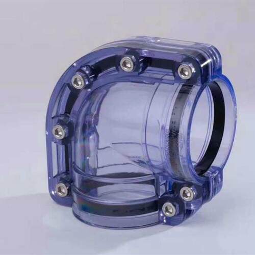 透明CLEAR PVC弯头直通三通直管球阀弯头由令外牙内牙直通外套管