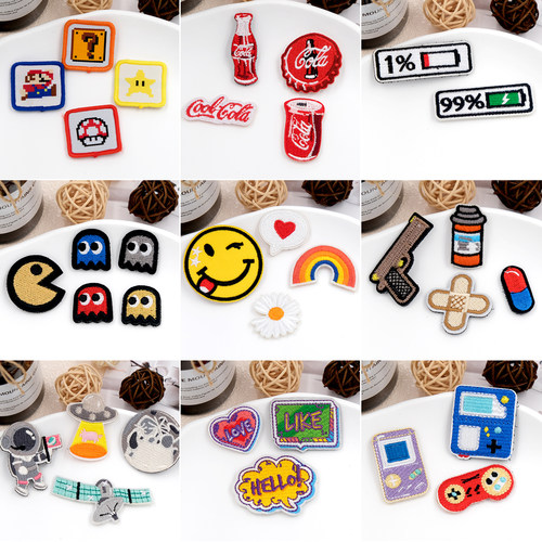 小号魔术贴徽章背包服装装饰饰品