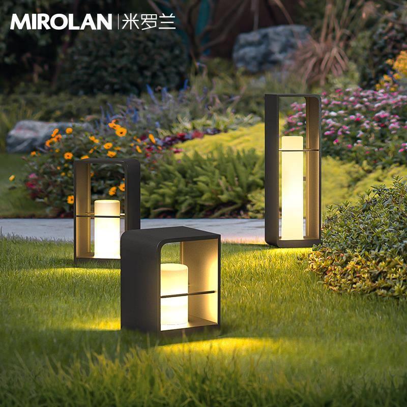 坪草灯长方体草别太阳能庭院户外景观灯灯露台花园灯墅地灯防水装