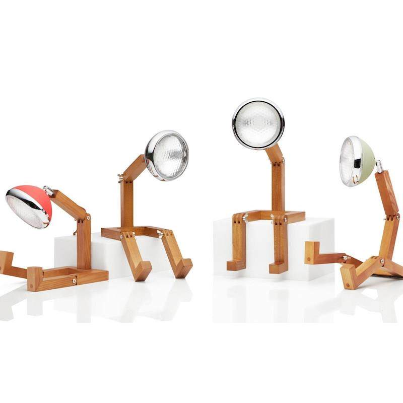 创意简约木头人台灯卧室书房个性艺术网红百变可爱摆件装饰床头灯,家装灯饰光源,装饰台灯,淘宝优惠券,粉丝福利购,淘宝优惠卷