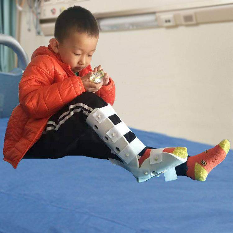 幼儿童踝关节固定支具小腿胫腓骨裂脚腕扭伤固定护具脚踝受伤康复