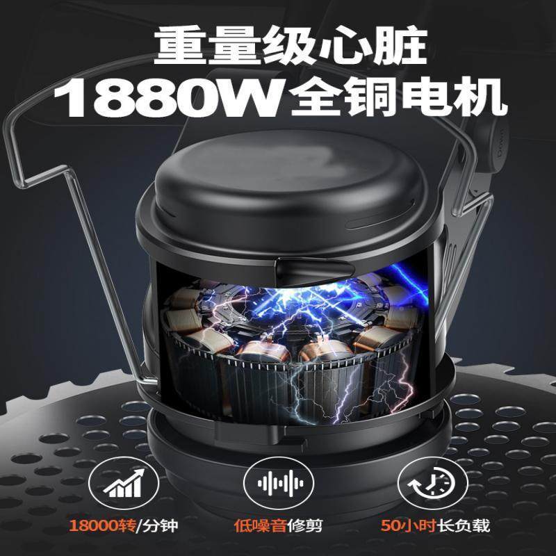 动割草用机小型家电用除草充电式草坪机农锂电多功能机打草OOX机