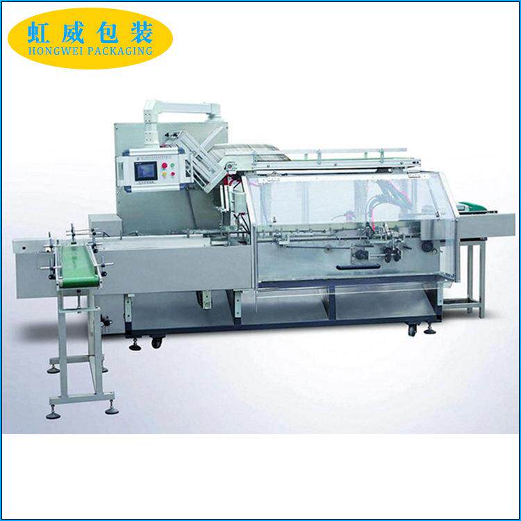 厂家供应PHZ-280型食品装盒机装盒机透明膜热收缩包装机连线