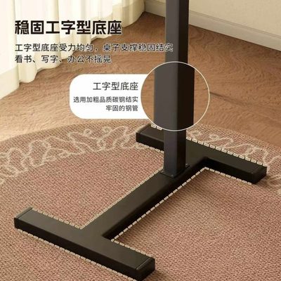 简易沙发可移动升降电脑桌边家用客厅边几学习书桌卧室折叠床桌