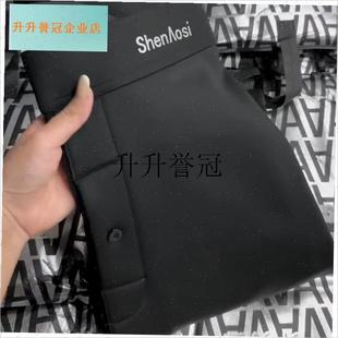 秋冬新款男士光面芭比r裤内里加绒保暖裤紧身秋衬裤加厚打底薄棉,