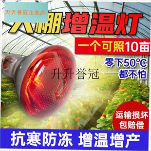 冬季大棚增温灯温室蔬菜花卉补光加热烤灯动Q植物养殖取暖保温灯,