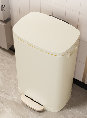 KUK厨房垃圾桶家用大号大容量客厅不锈钢高颜值2026新款专用商用