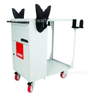RUPES意大利手推工具车4S店无尘干磨工具车5S 6S砂纸整理工具车