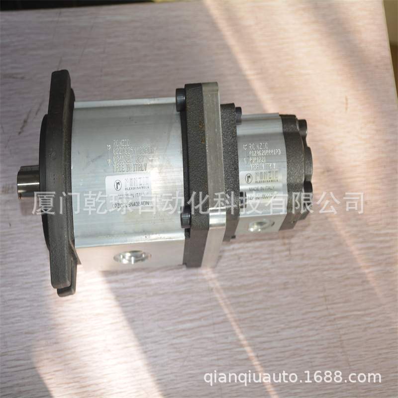 双联齿轮泵01ZA011C442AD+01ZA0110042PD意大利罗茨厂商让利