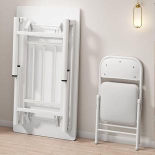 折叠办公桌便携式 学生写字台学习电脑桌出租屋长条桌子多功能餐桌