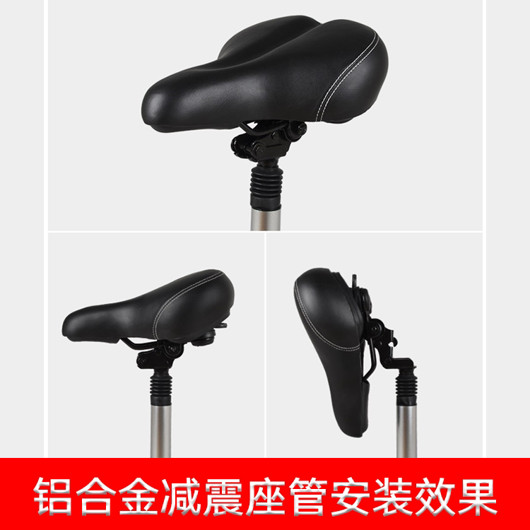 代驾电动车自行车铝合金减震坐杆座包坐管31.8 33.9避震弹簧座管