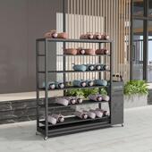 轻奢雨伞收纳架大容量商用酒店大堂办公室教室餐厅沥水伞架置物架