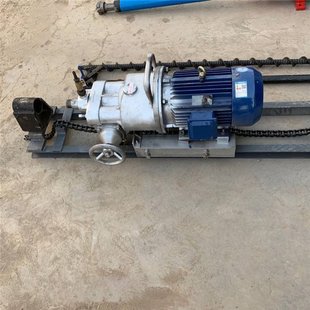 巨安矿用凿岩电钻 隔爆型矿用岩石钻机 7.5KW链轨式 钻机