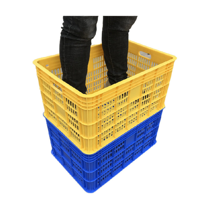 直供海南海口蔬菜配送带耳塑料框 网格塑胶周转箩筐 农业物流胶框,包装,塑料周转箱,淘宝优惠券,粉丝福利购,淘宝优惠卷