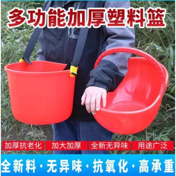 撒肥人工新款摘肥料桶便捷式施肥神器化撒果肥撒塑料桶桶桶神器