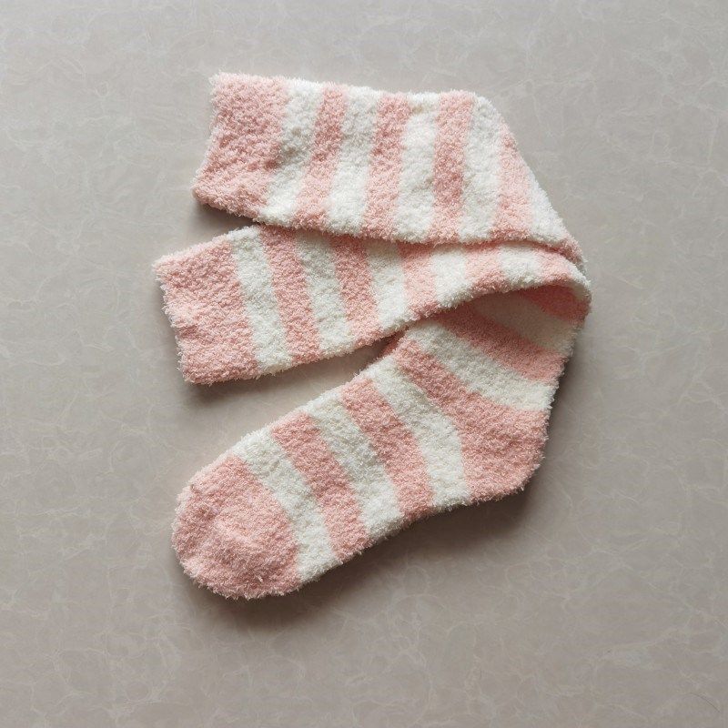 珊瑚绒过膝袜居家保暖睡眠长筒袜地板袜秋冬季毛绒高筒护膝袜孕妇,女士内衣/男士内衣/家居服,长筒袜,淘宝优惠券,粉丝福利购,淘宝优惠卷