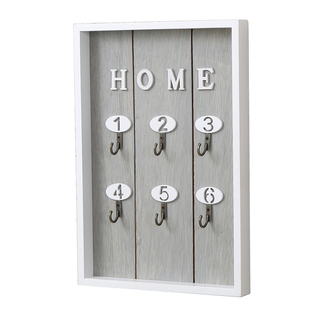 北欧风门口墙上放锁匙收纳置物架挂墙入户进门口钥匙挂架盒子壁挂